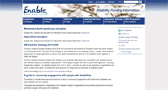 Desktop Screenshot of disabilityfunding.co.nz